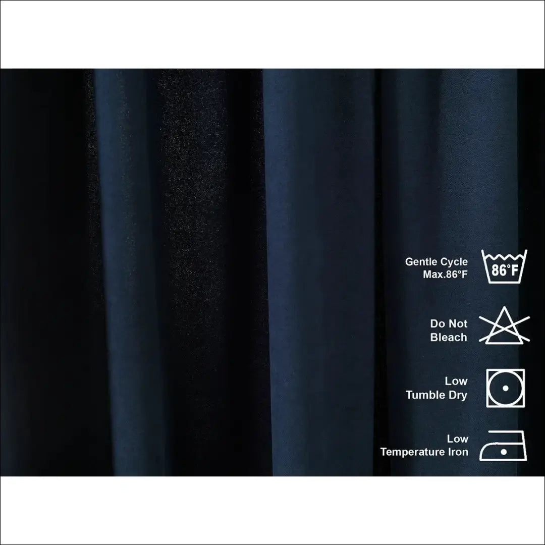 Užuolaida DI11750 - €35 Save 50% 25-50, __label:Pristatymas 1-2 d.d., color-melyna, material-aksomas,