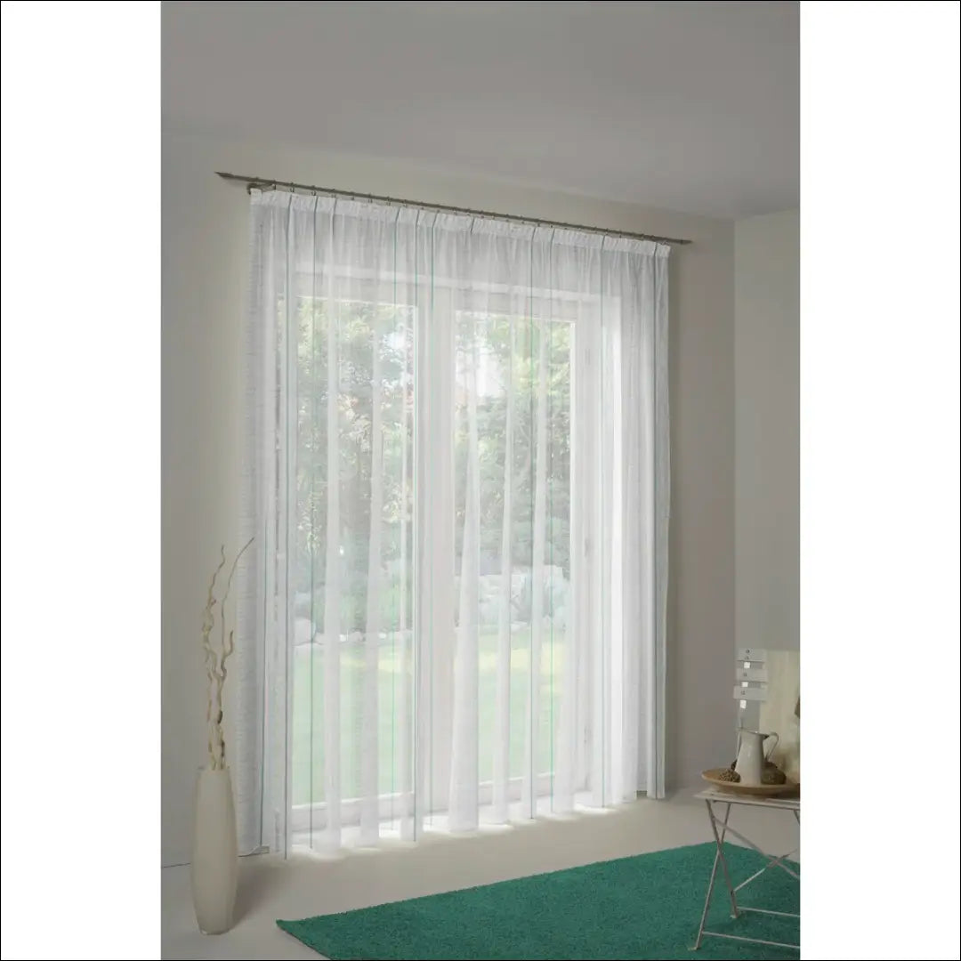 Užuolaida DI11867 - €43 Save 50% 25-50, __label:Pristatymas 1-2 d.d., color-balta, color-zalia, material-poliesteris