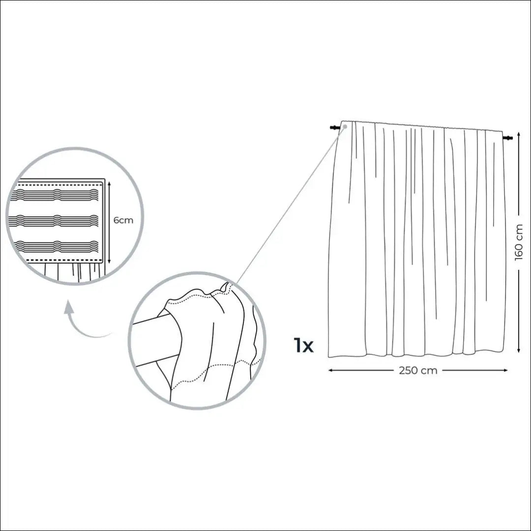 Užuolaida DI12087 - €18 Save 50% __label:Pristatymas 1-2 d.d., color-kremas, material-poliesteris, tekstile, under-25