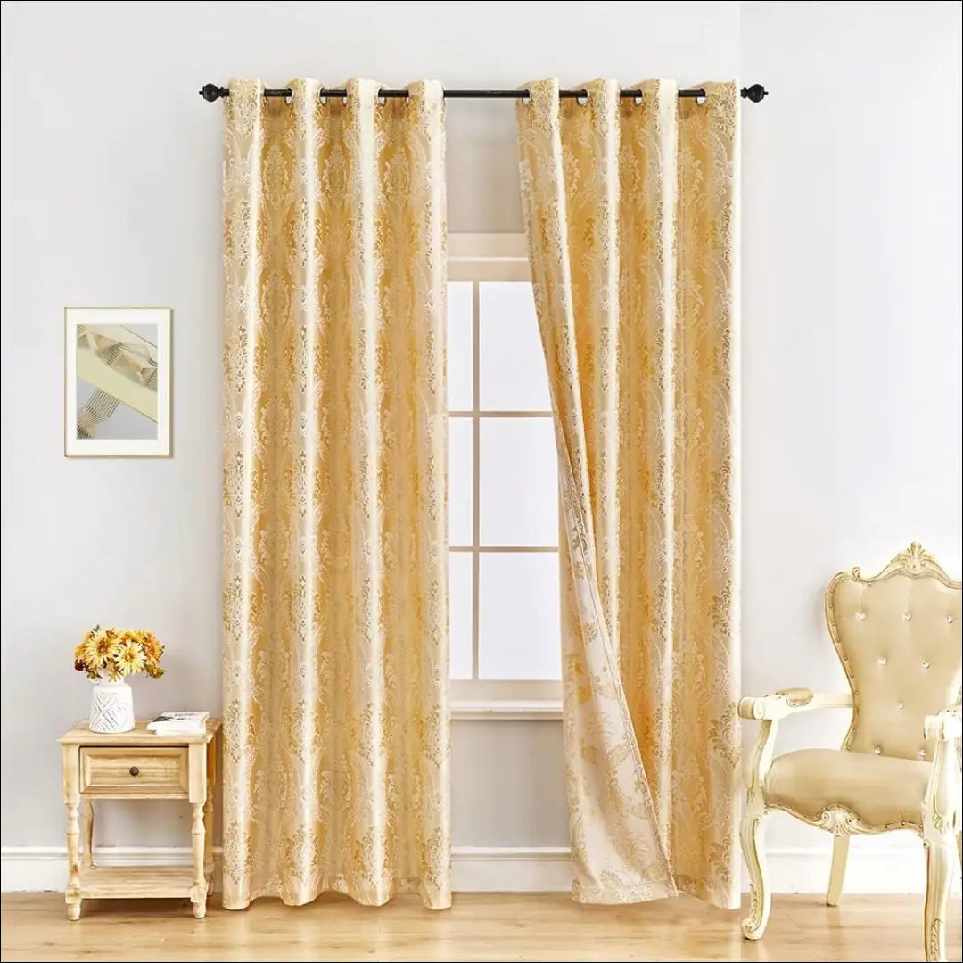 Užuolaida DI12617 - €28 Save 50% 25-50, __label:Pristatymas 1-2 d.d., color-geltona, material-poliesteris, tekstile