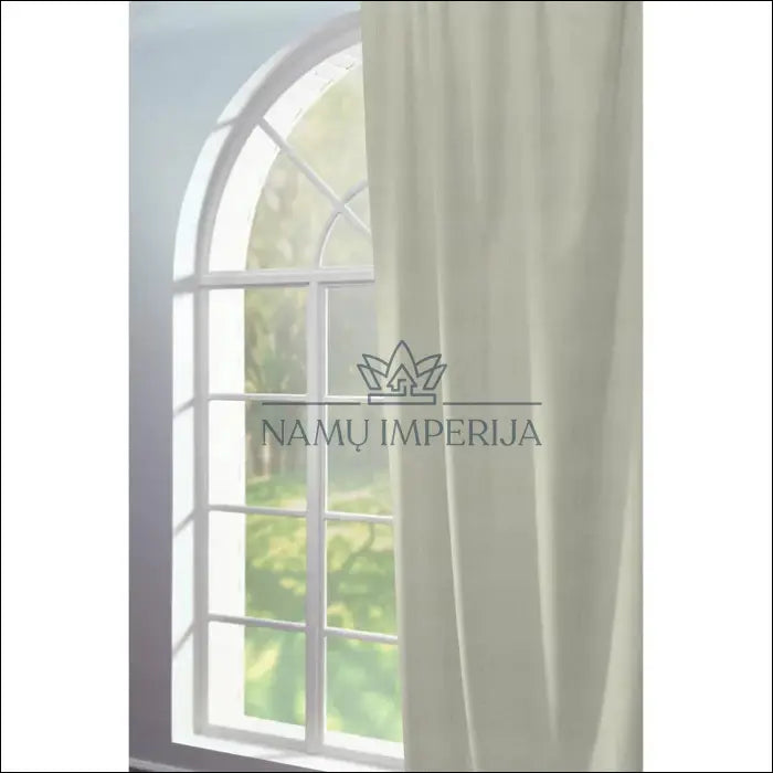Užuolaida DI1701 - €49 Save 65% 25-50, __label:Pristatymas 1-2 d.d., color-kremas, material-medvilne, tekstile €25