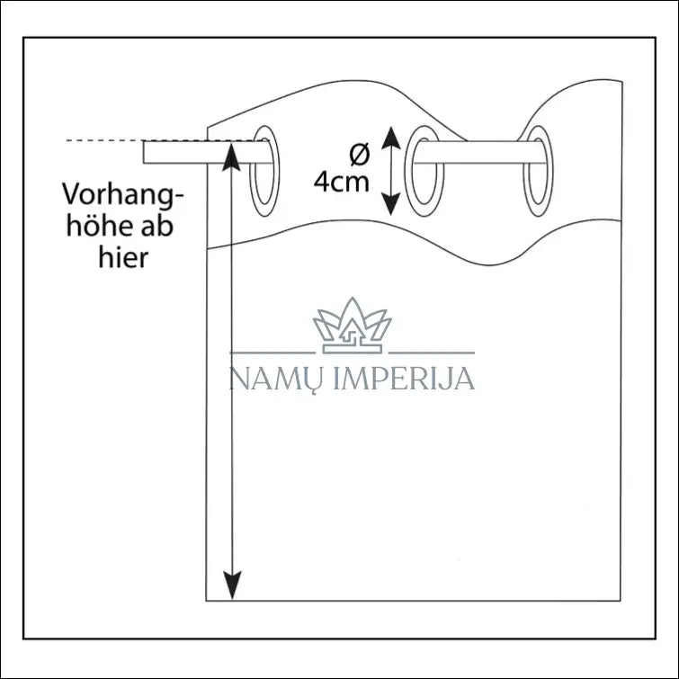 Užuolaida DI3000 - €29 Save 65% 25-50, __label:Pristatymas 1-2 d.d., color-balta, material-poliesteris, spec €25