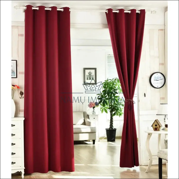 Užuolaida DI5001 - €9 Save 65% __label:Pristatymas 1-2 d.d., color-raudona, material-poliesteris, spec, tekstile Iki