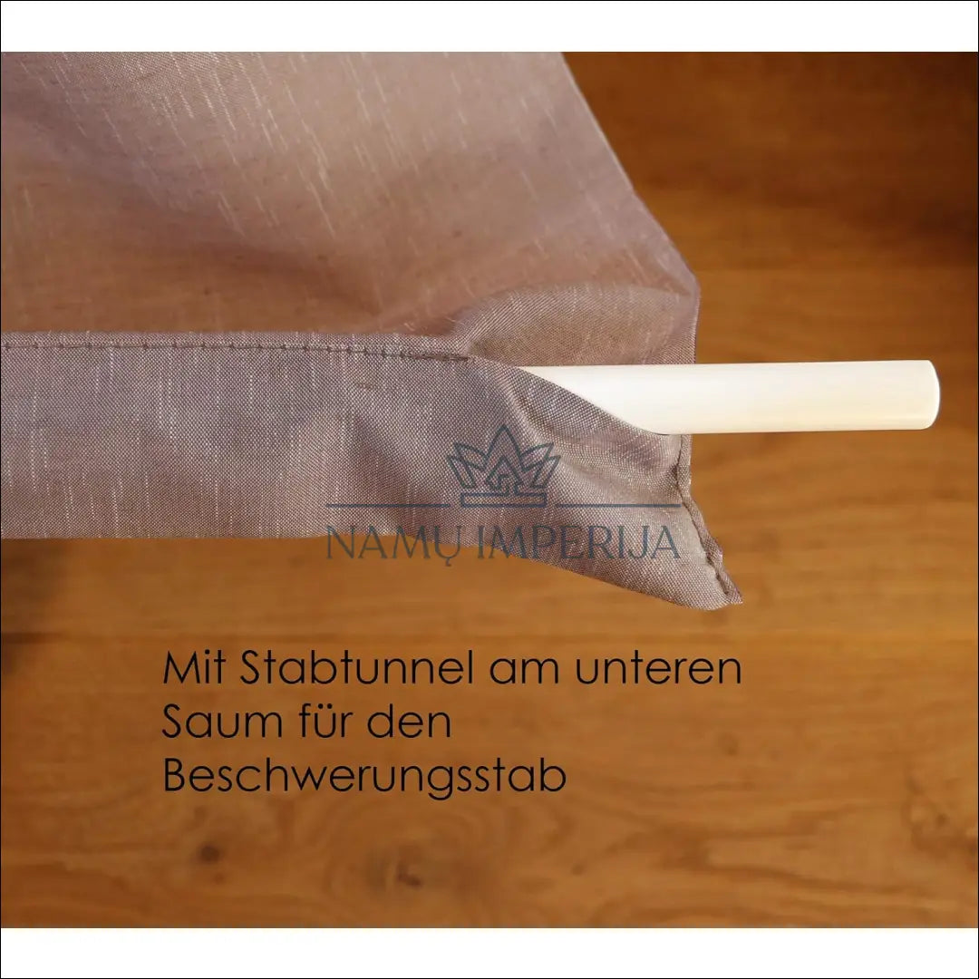 Užuolaida DI9728 - €18 Save 50% __label:Pristatymas 1-2 d.d., color-kremas, color-smelio, material-linas,