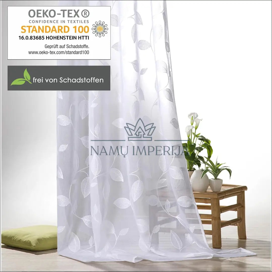 Užuolaida DI10023 €10 Save 50% __label:Pristatymas 1 2 d.d., color balta, material poliesteris, tekstile, under 25 Iki
