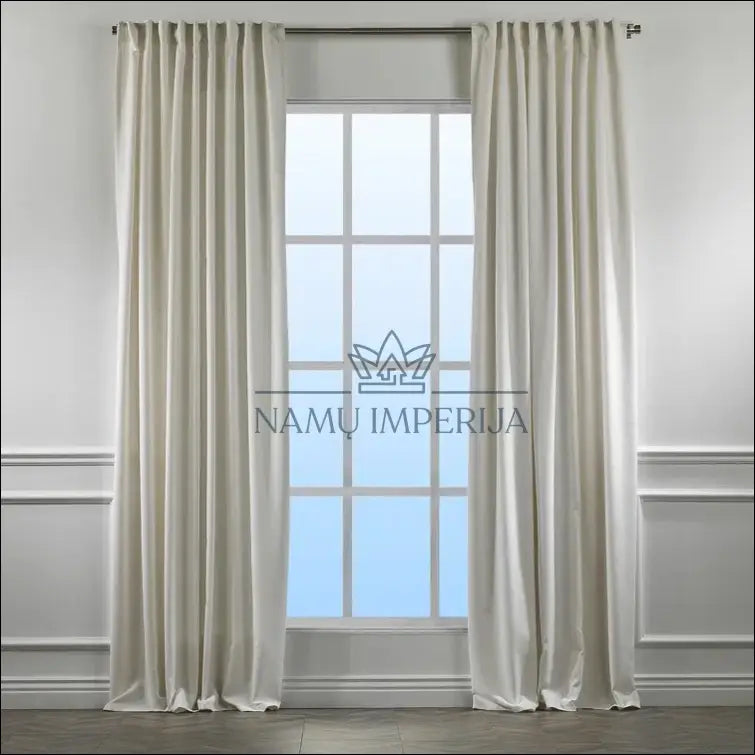 Užuolaida DI9731 - €35 Save 50% 25-50, __label:Pristatymas 1-2 d.d., color-balta, material-aksomas,