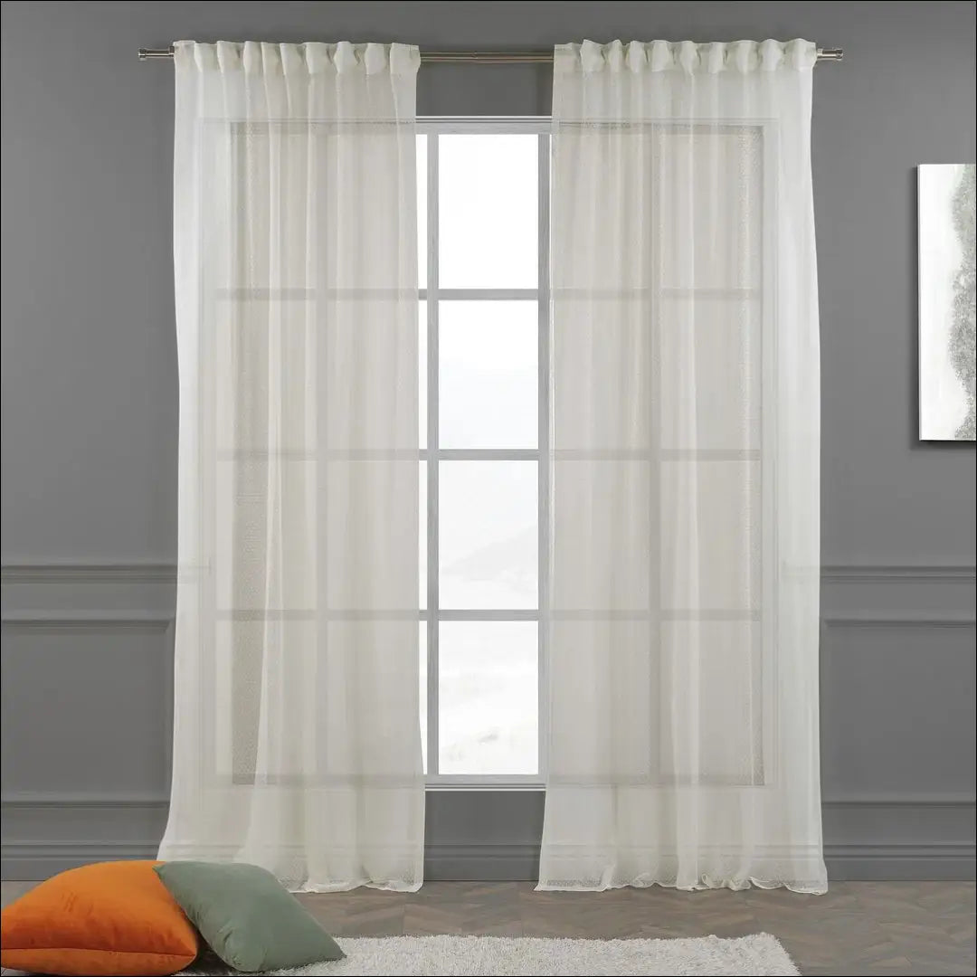 Užuolaidų komplektas (2vnt) DI11216 - €42 Save 50% 25-50, __label:Pristatymas 1-2 d.d., color-kremas,