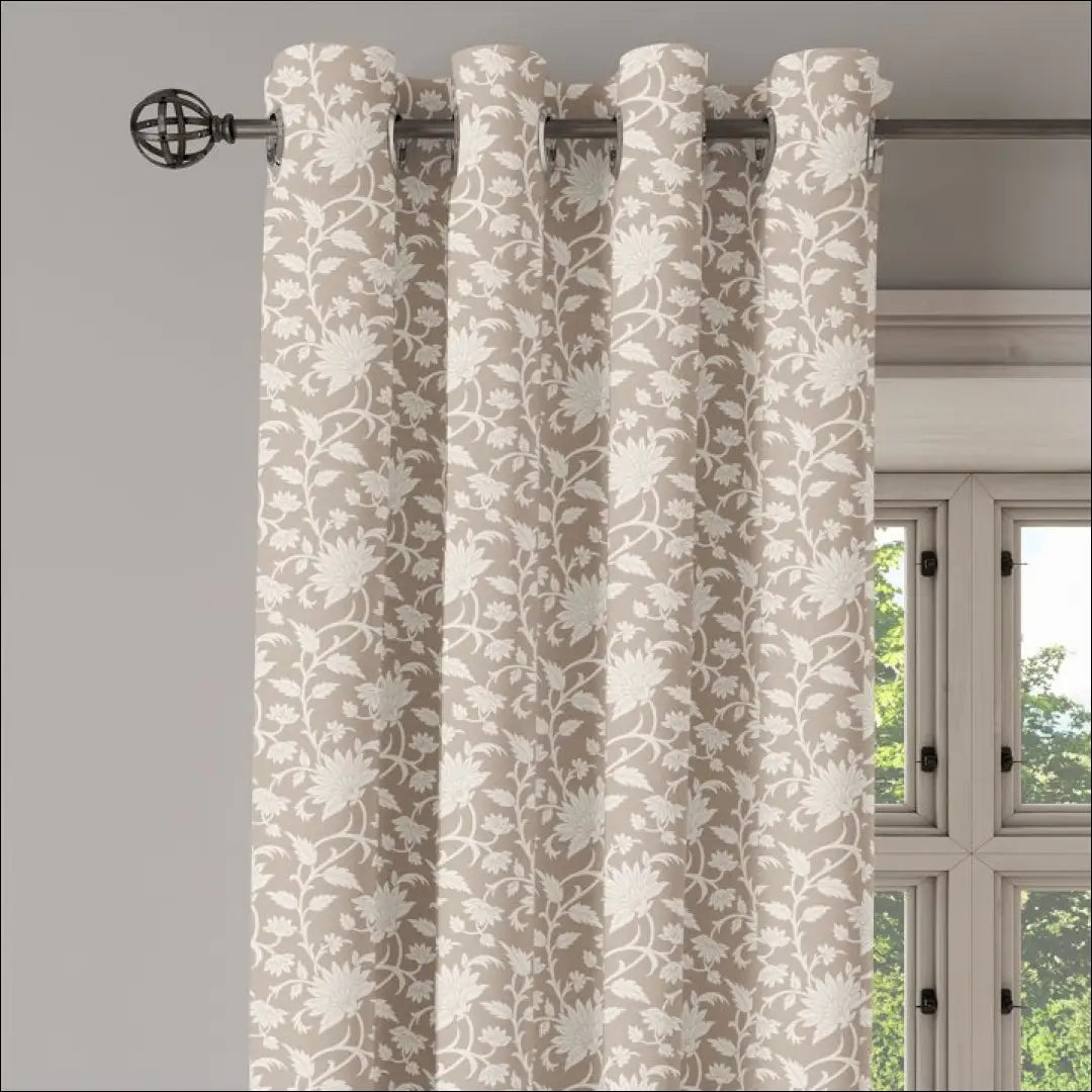 Užuolaidų komplektas (2vnt) DI11588 - €34 Save 50% 25-50, __label:Pristatymas 1-2 d.d., color-balta, color-smelio,