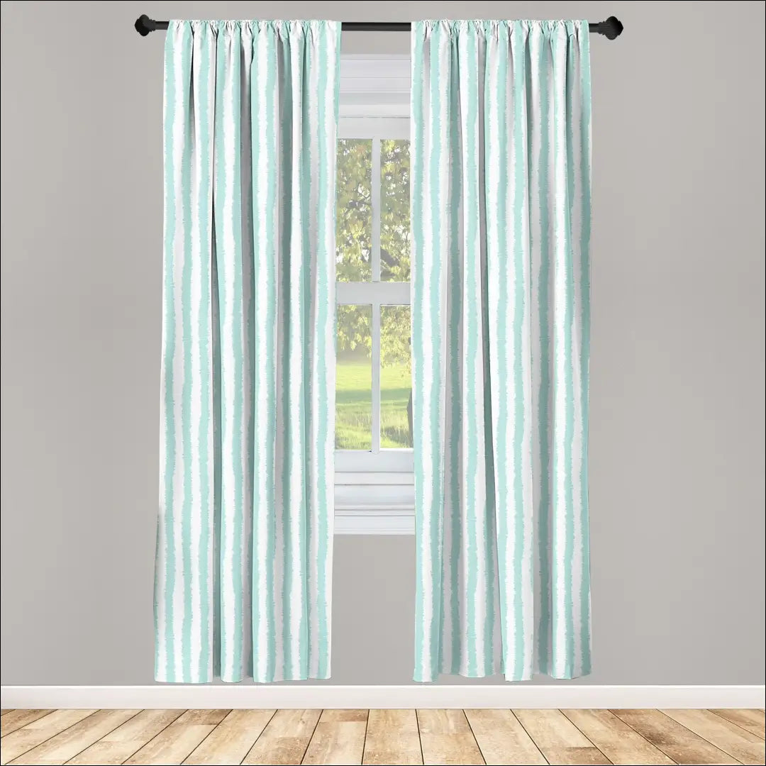 Užuolaidų komplektas (2vnt) DI11648 - €12 Save 50% __label:Pristatymas 1-2 d.d., color-balta, color-turkis,