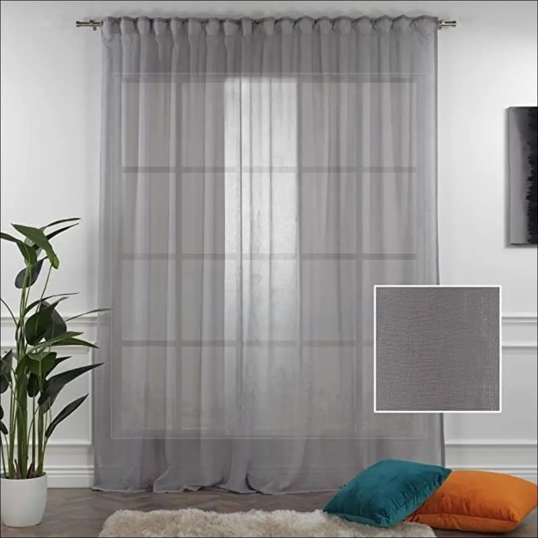 Užuolaidų komplektas (2vnt) DI11770 - €54 Save 50% 50-100, __label:Pristatymas 1-2 d.d., color-pilka,