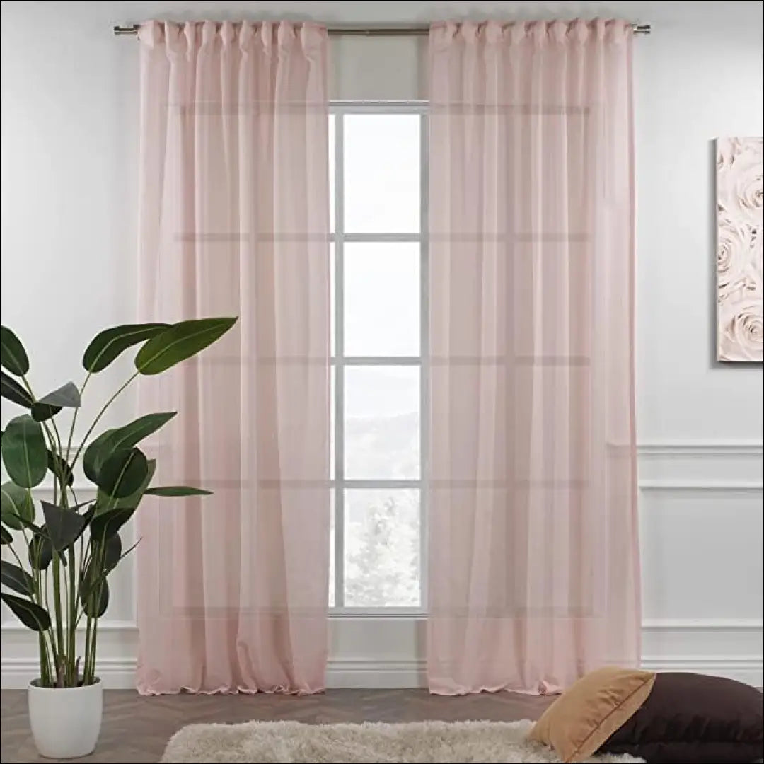 Užuolaidų komplektas (2vnt) DI11804 - €54 Save 50% 50-100, __label:Pristatymas 1-2 d.d., color-rozine,