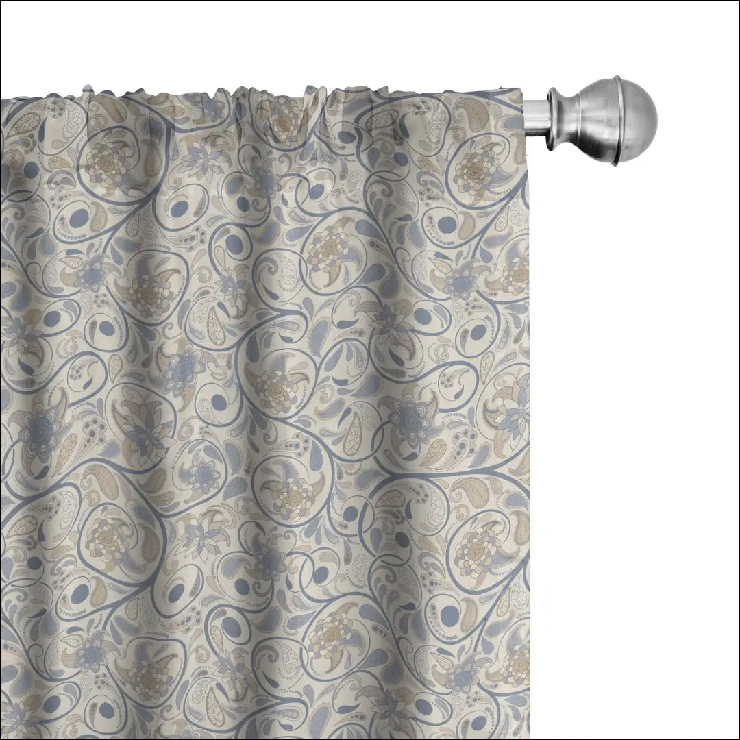 Užuolaidų komplektas (2vnt) DI11818 - €12 Save 50% __label:Pristatymas 1-2 d.d., Balta, color-melyna,
