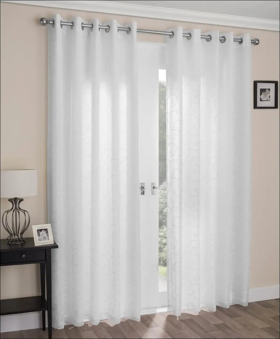 Užuolaidų komplektas (2vnt) DI11864 - €42 Save 50% 25-50, __label:Pristatymas 1-2 d.d., color-balta,