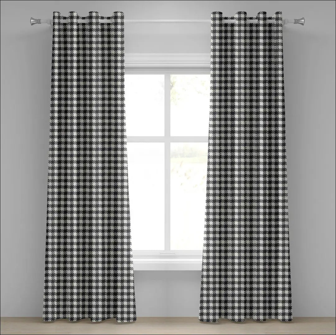 Užuolaidų komplektas (2vnt) DI11872 - €20 Save 50% __label:Pristatymas 1-2 d.d., color-balta, color-juoda,