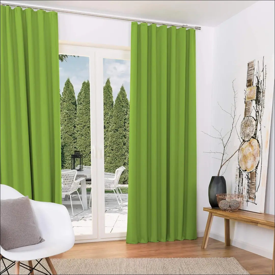 Užuolaidų komplektas (2vnt) DI11874 - €77 Save 50% 50-100, __label:Pristatymas 1-2 d.d., color-zalia,