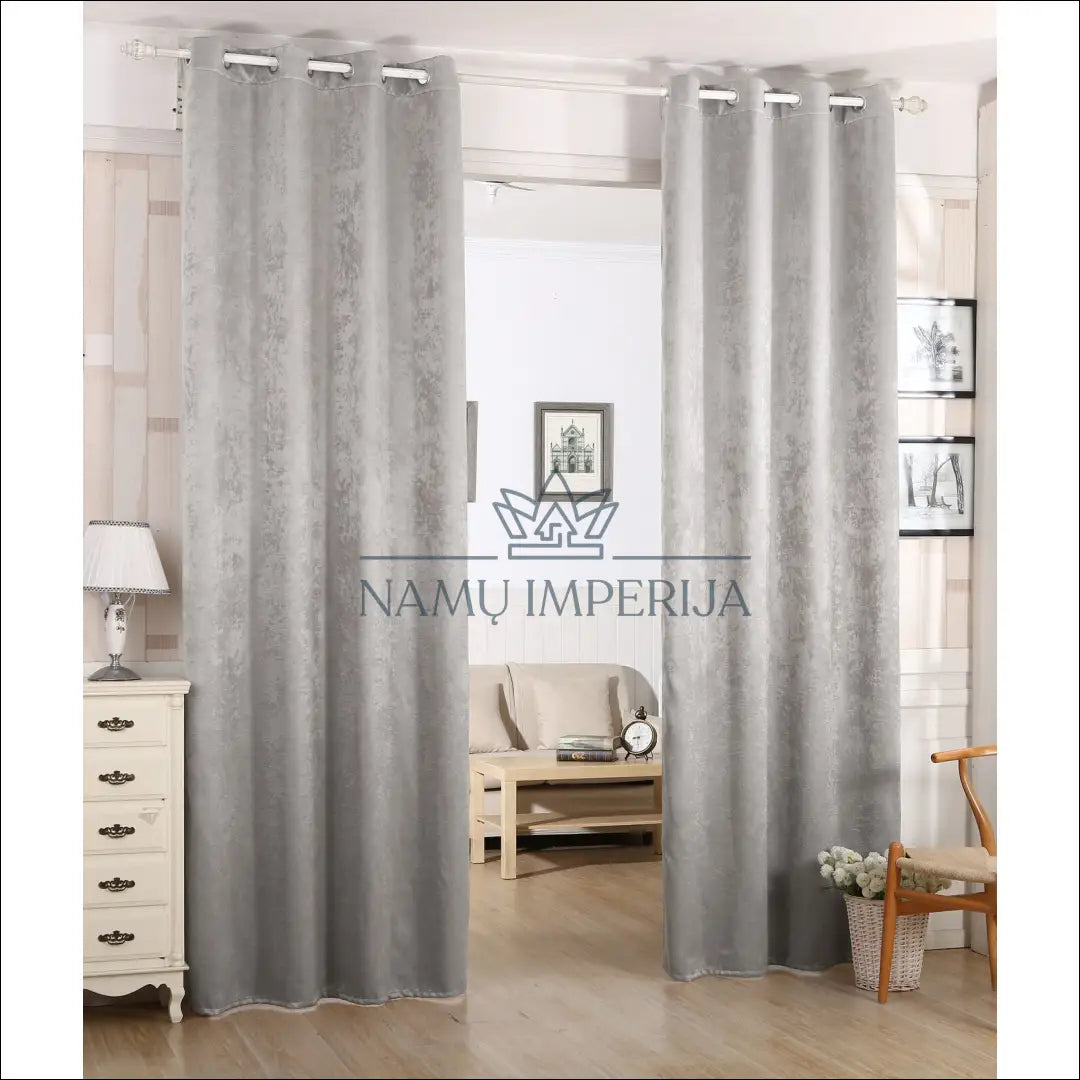 Užuolaidų komplektas (2vnt) DI2995 - €22 Save 65% __label:Pristatymas 1-2 d.d., color-pilka, material-poliesteris,