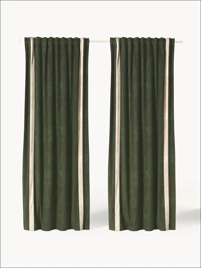 Užuolaidų komplektas (2vnt) DI6119 - €42 Save 65% 25-50, __label:Pristatymas 1-2 d.d., color-smelio, color-zalia,