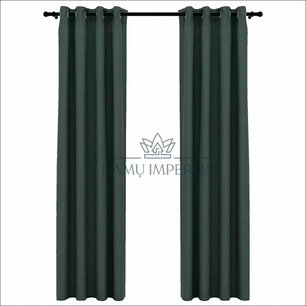 Užuolaidų komplektas (2vnt) DI8997 - €26 Save 50% 25-50, __label:Pristatymas 1-2 d.d., color-zalia,
