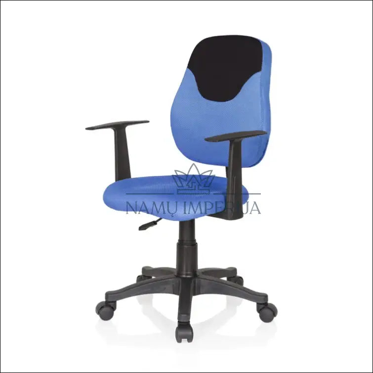 Vaikiška darbo kėdė BI181 - €41 Save 50% 25-50, biuro-baldai, biuro-kedes, color-juoda, color-melyna Biuro baldai