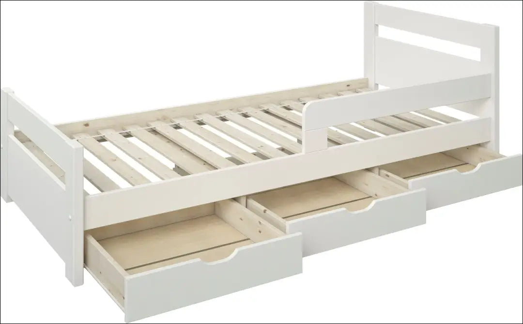 Vaikiška lova (90x200cm) GI678 - €160 Save 50% 100-200, __label:Pristatymas 1-2 d.d., color-balta, lovos-miegamojo,