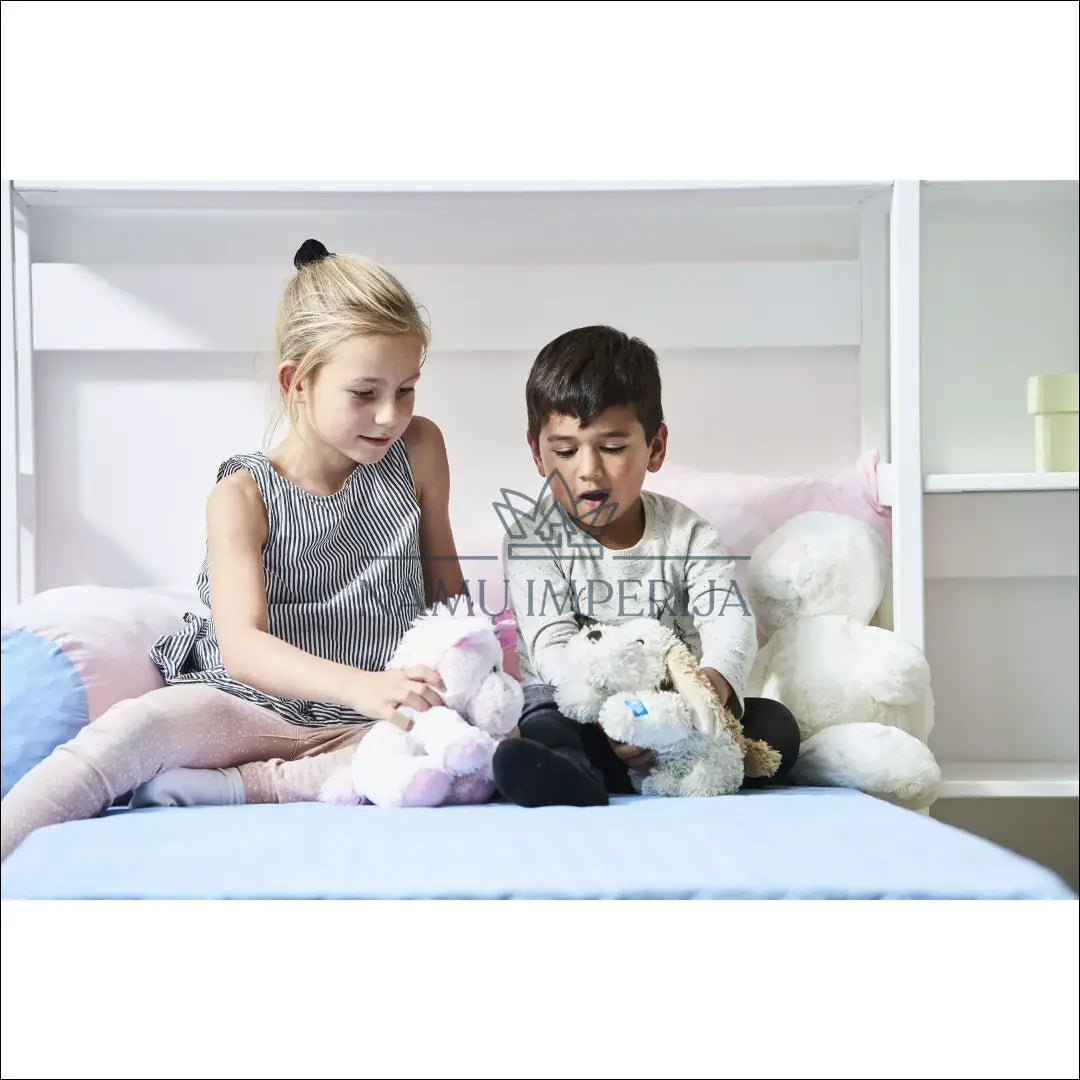 Vaikiška lovytė (70x160cm) GI538 - €92 Save 50% 50-100, __label:Pristatymas 1-2 d.d., color-balta, lovos-miegamojo,