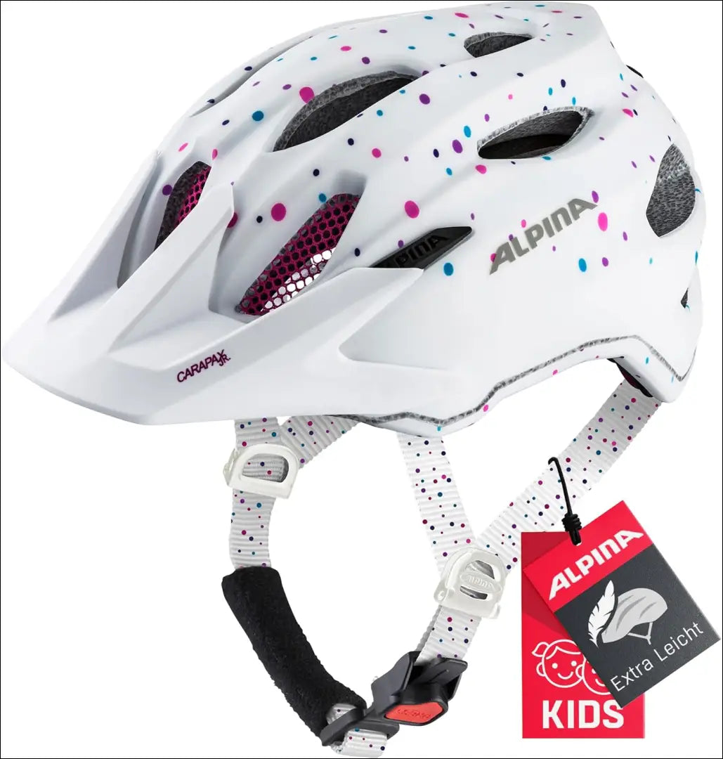 Vaikiškas dviračio šalmas ’Alpina’ SP005 - €34 Save 30% 25-50, __label:Pristatymas 1-2 d.d., color-balta, color-marga,