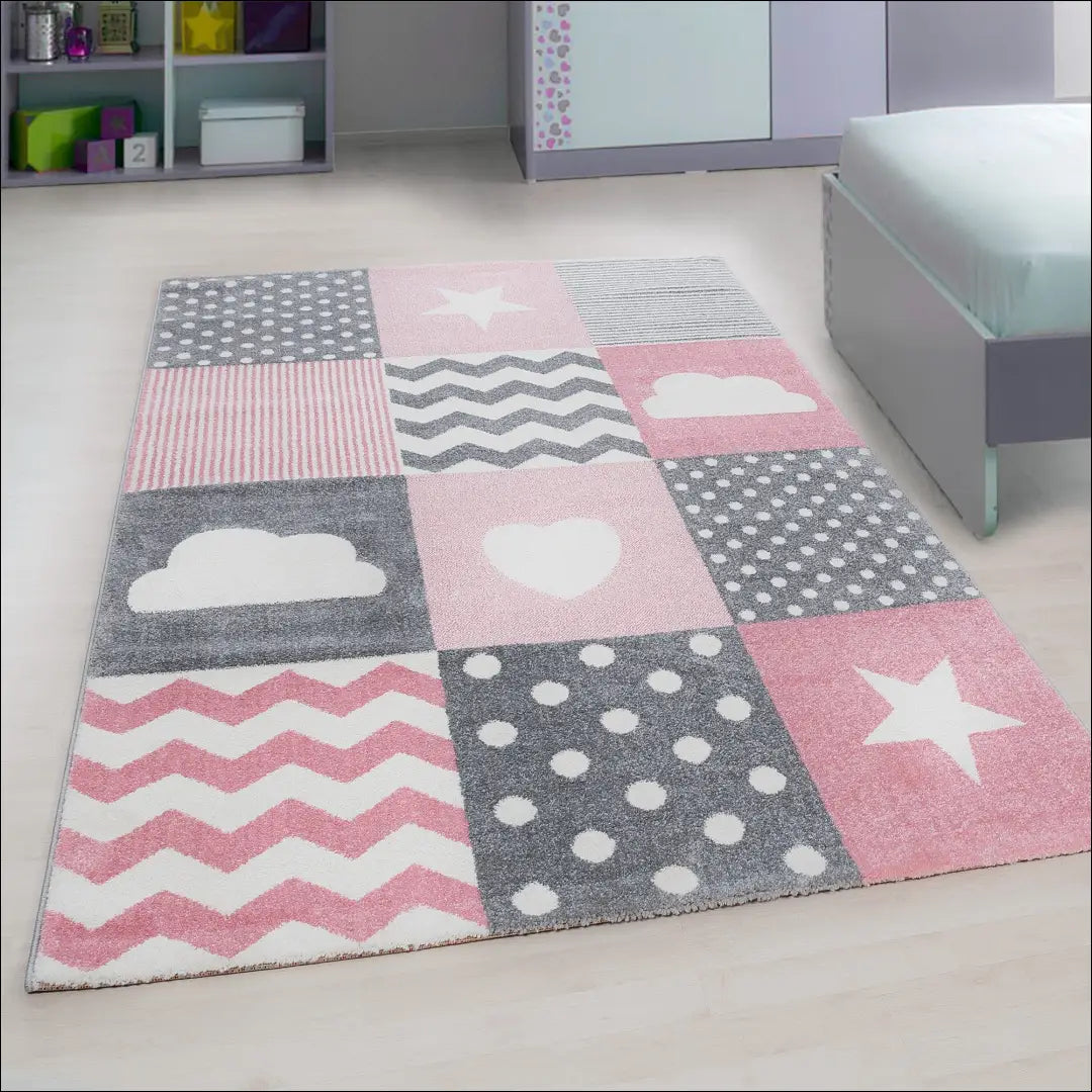 Vaikiškas Kilimas NI2044 - €53 Save 30% -30% , 100-200, 50-100, __label:Pristatymas 5-14 d.d., apvalus 80 x 150 cm