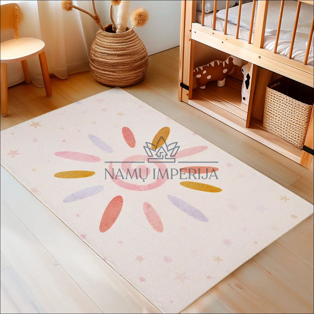 Vaikiškas Kilimas NI2741 - 25-50, 50-100, Floral-Sonne, kilimai, Kinder Teppich Kilimai | Namų imperija Fast shipping