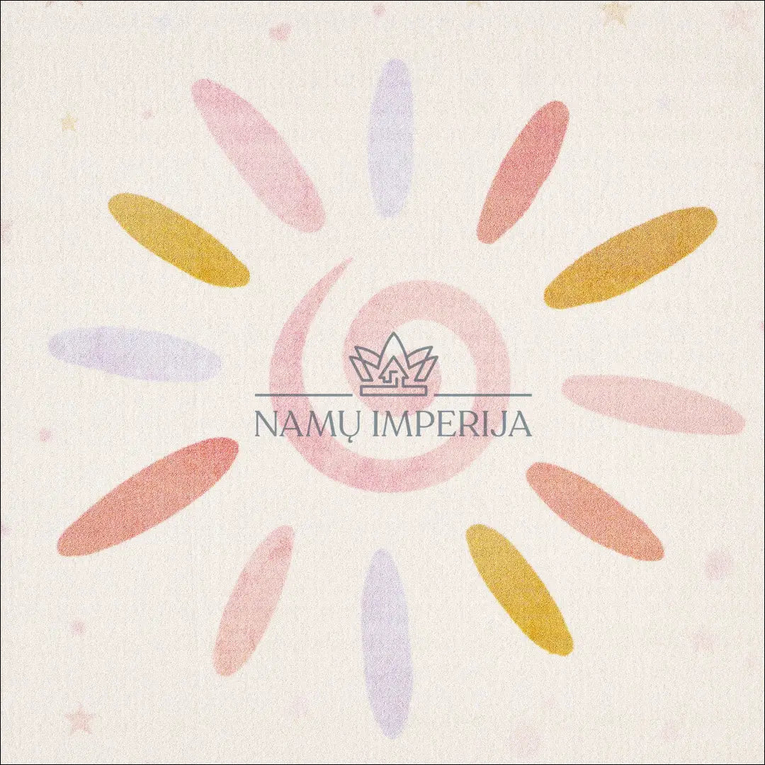 Vaikiškas Kilimas NI2741 - 25-50, 50-100, Floral-Sonne, kilimai, Kinder Teppich Kilimai | Namų imperija Fast shipping