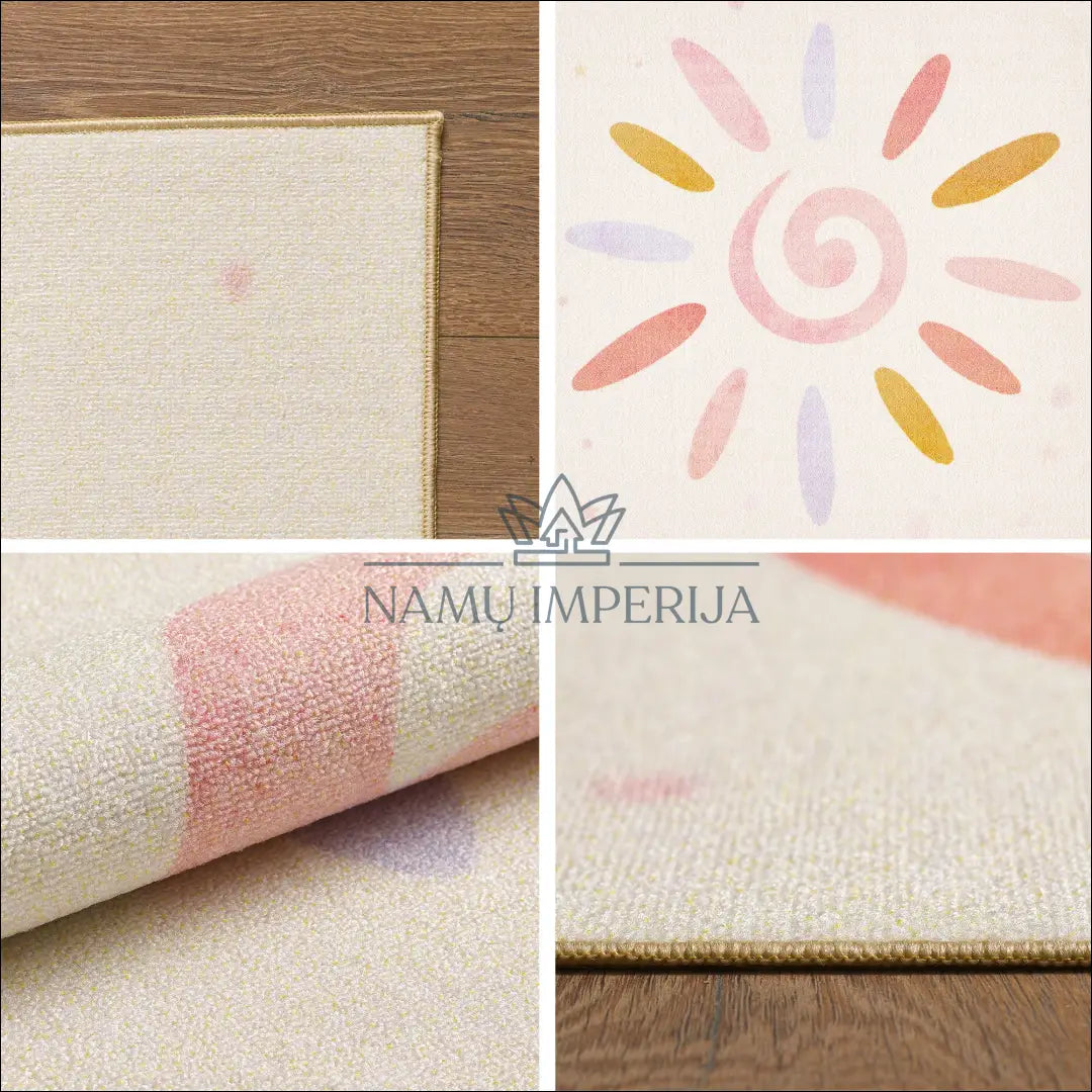 Vaikiškas Kilimas NI2741 - 25-50, 50-100, Floral-Sonne, kilimai, Kinder Teppich Kilimai | Namų imperija Fast shipping