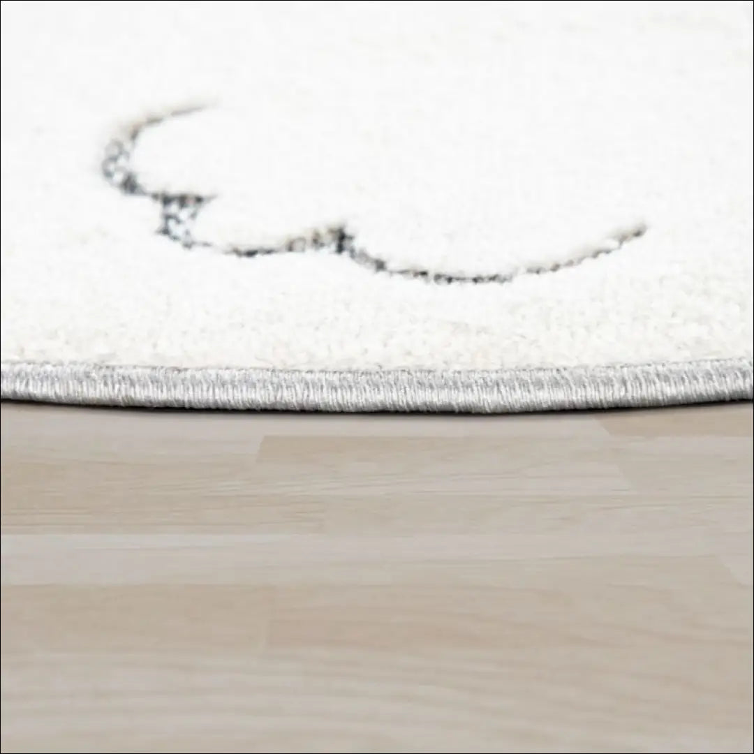 Vaikiškas Kilimas NI3086 - 50-100, __label:Pristatymas 5-14 d.d., apvalus, ayy, color-pilka Kilimai | Namų imperija