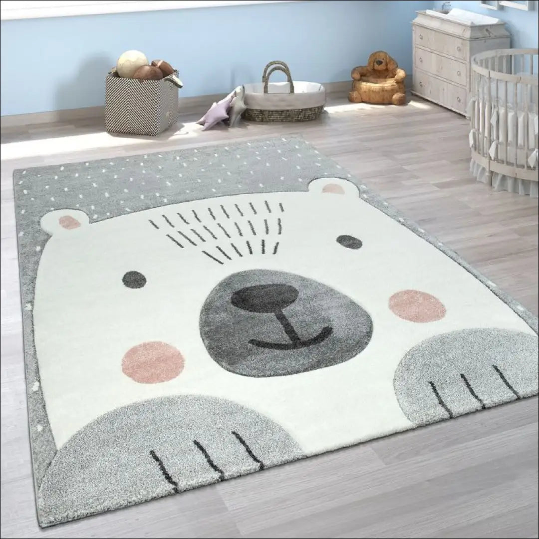 Vaikiškas Kilimas NI3091 - €73 Save 15% 100-200, 50-100, __label:Pristatymas 5-14 d.d., ayy, color-pilka 80 cm x 150