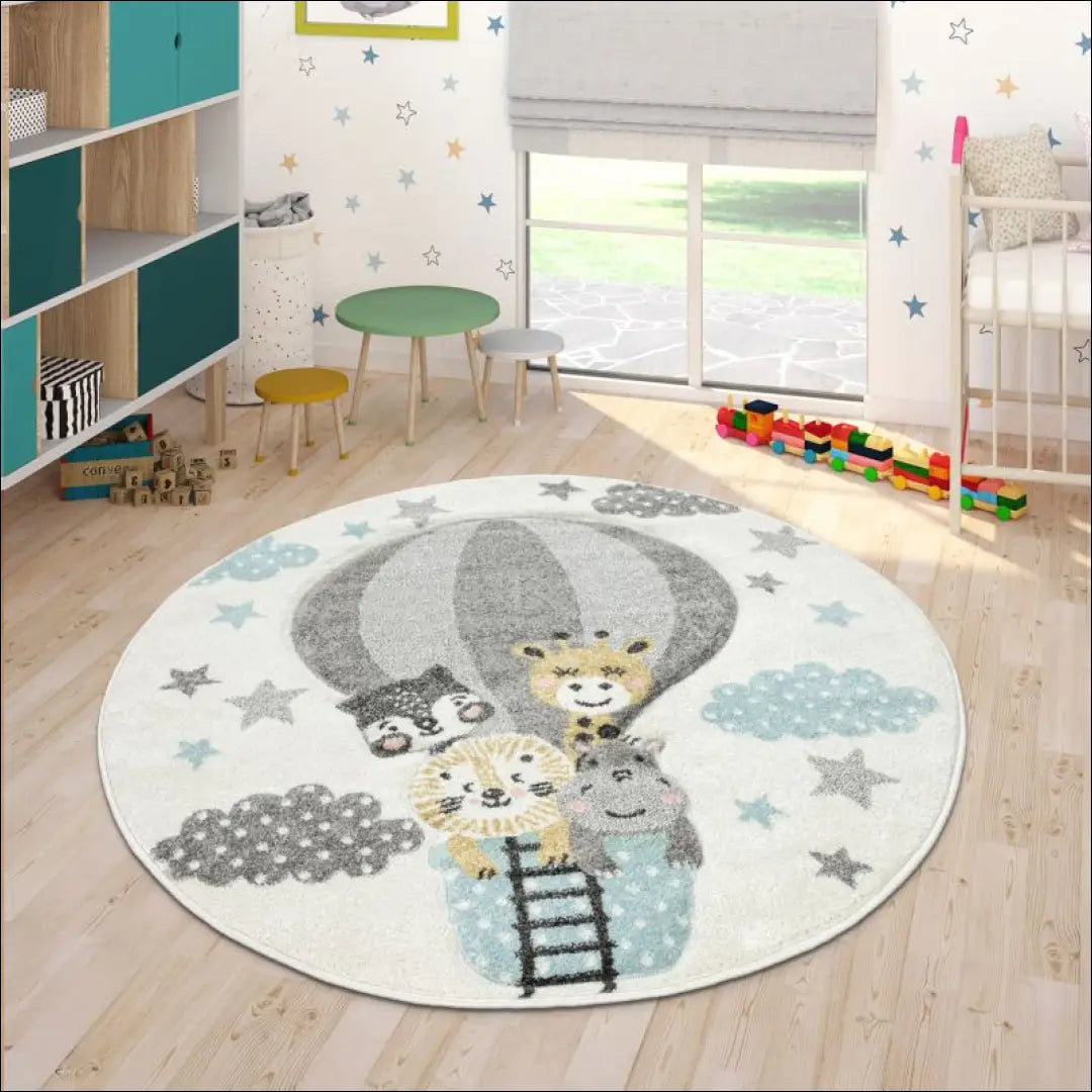 Vaikiškas Kilimas NI3095 - €83 Save 15% 100-200, 50-100, __label:Pristatymas 5-14 d.d., apvalus, ayy 80 x 150 cm