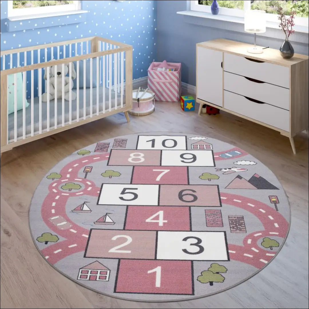 Vaikiškas Kilimas NI3141 - 100-200, 50-100, __label:Pristatymas 5-14 d.d., ayy, color-rozine Kilimai | Namų imperija