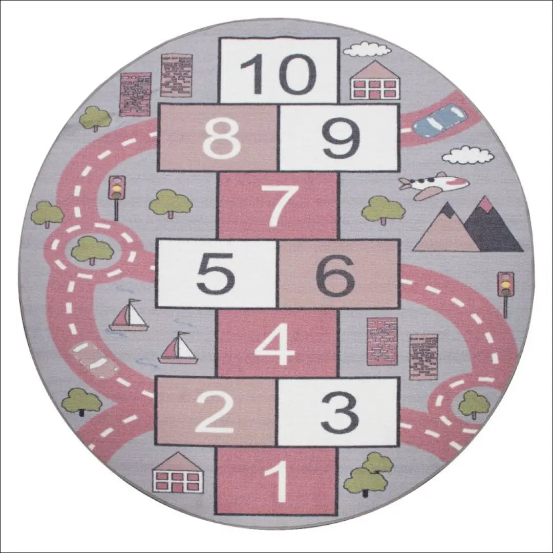 Vaikiškas Kilimas NI3141 - 100-200, 50-100, __label:Pristatymas 5-14 d.d., ayy, color-rozine Kilimai | Namų imperija