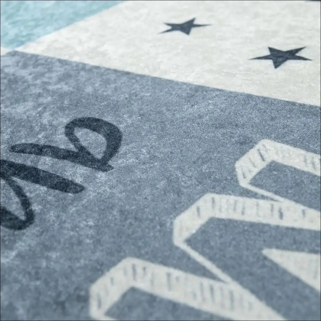 Vaikiškas Kilimas NI3157 - 100-200, 50-100, __label:Pristatymas 5-14 d.d., ayy, Childrens Rug Boys Moon Stars Blue