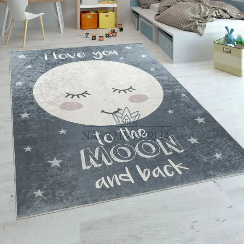 Vaikiškas Kilimas NI3166 - €63 Save 15% 100-200, 50-100, __label:Pristatymas 5-14 d.d., ayy, Childrens Rug Soft Moon