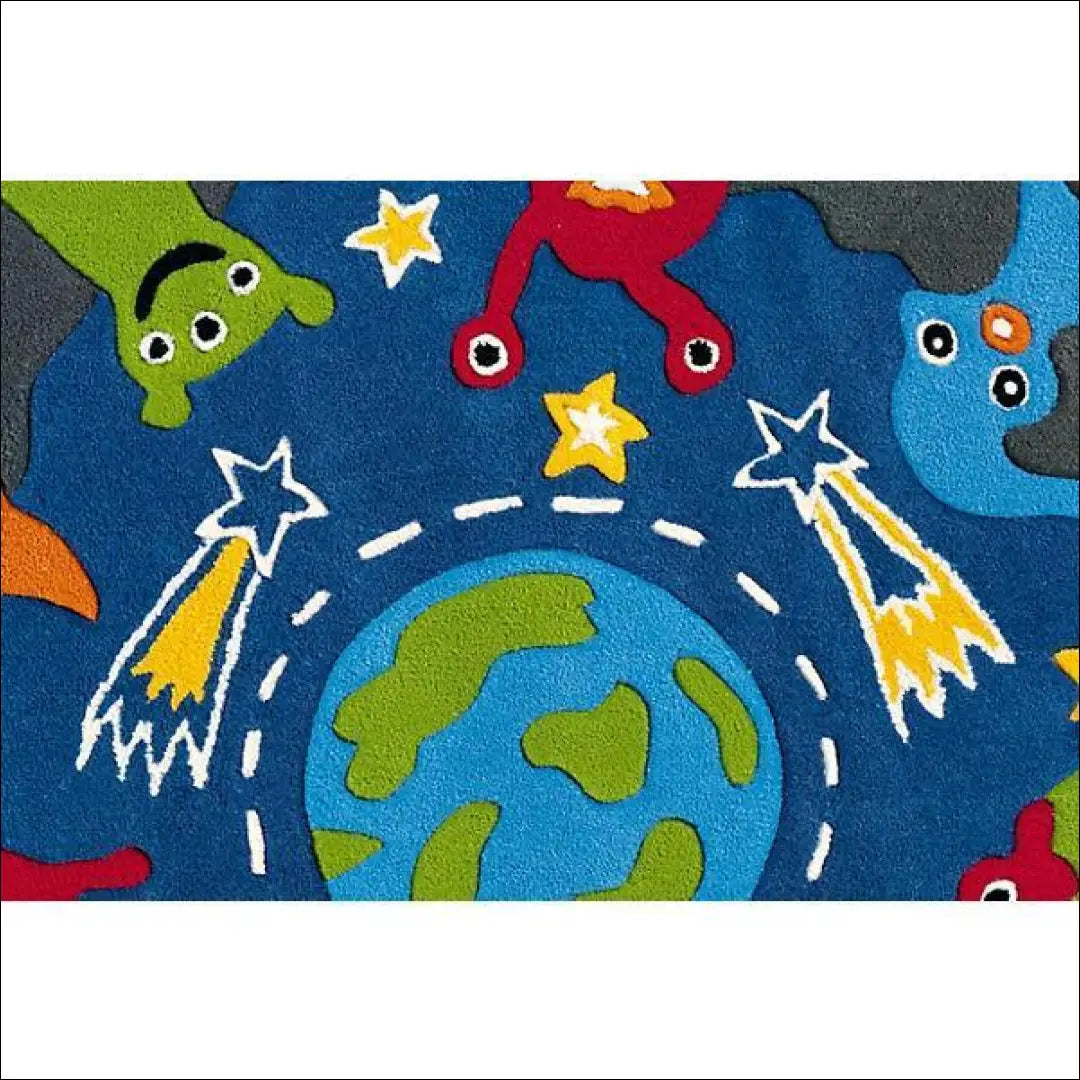 Vaikiškas Kilimas RU397 - €107 Save 55% 100-200, __label:Pristatymas 1-2 d.d., apvalus, color-geltona, color-margas