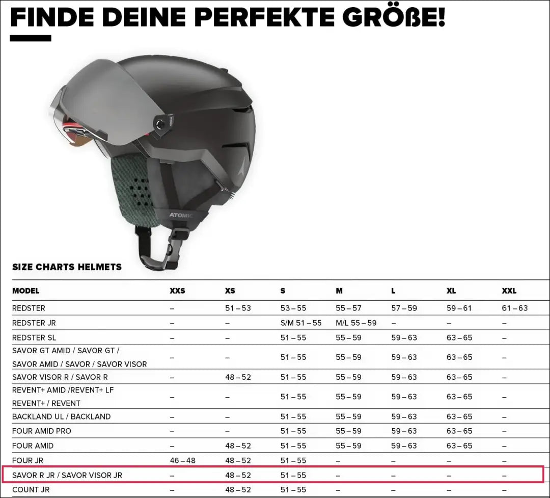 Vaikiškas slidinėjimo šalmas su akiniais „„Atomic Savor Visor JR“ SP018 - €87 Save 30% 50-100, __label:Pristatymas 1-2
