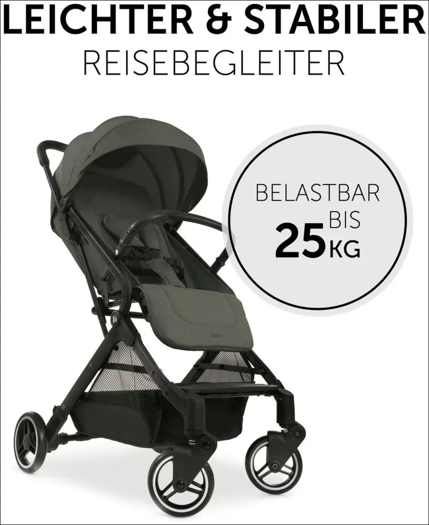 Vaikiškas vežimėlis „Travel N Care“ KI1833 - €75 Save 50% 50-100, __label:Pristatymas 1-2 d.d., color-zalia, kita,