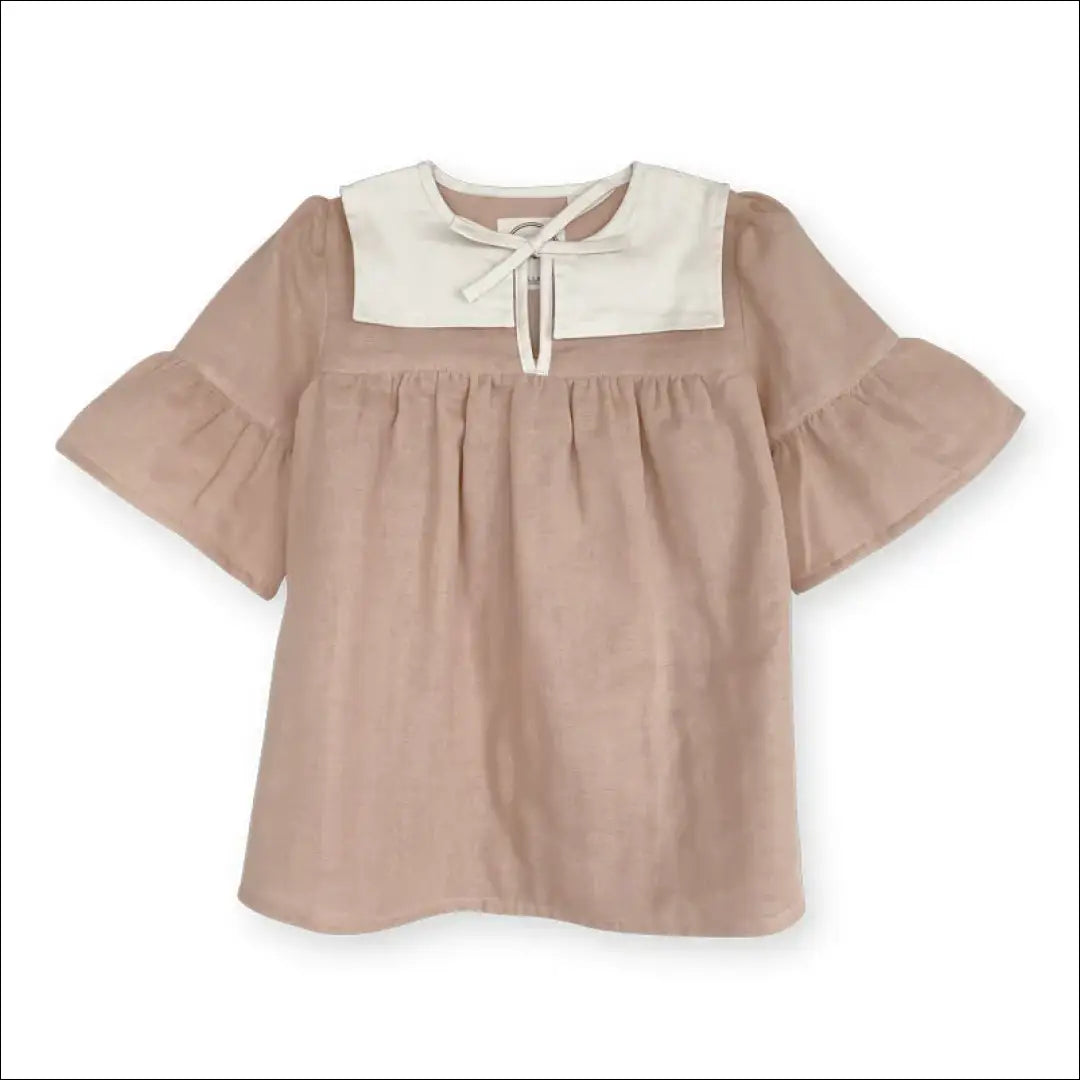 Vaikiški suknelė DR103 - €30 Save 50% 25-50, __label:Pristatymas 1-2 d.d., color-ruda, drabuziai, material-medvilne €25