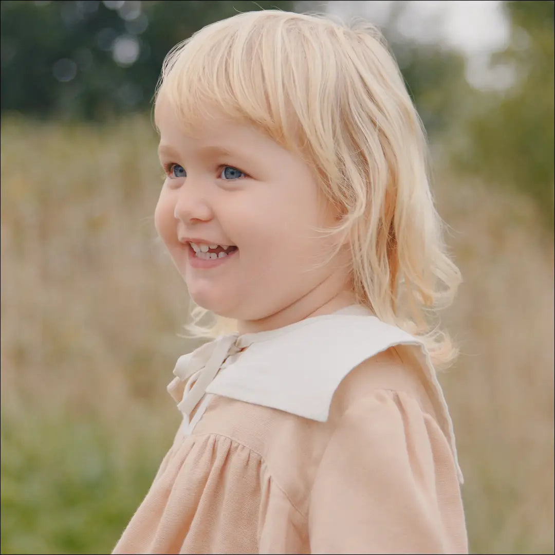 Vaikiški suknelė DR103 - €30 Save 50% 25-50, __label:Pristatymas 1-2 d.d., color-ruda, drabuziai, material-medvilne €25