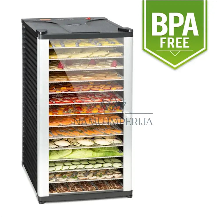 Vaisių džiovyklė „Jerky 14“ KI1365 - €230 Save 50% __label:Pristatymas 1-2 d.d., color-juoda, color-sidabrine,