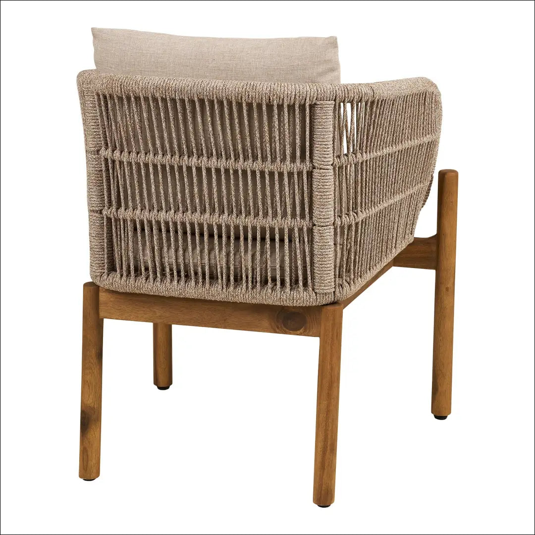 Valgomojo kėdė akacijos spalvos smėlio su pagalvėle RD1062 - €2 Dining chairs, nordic, Ruda / bežinė, under-25,