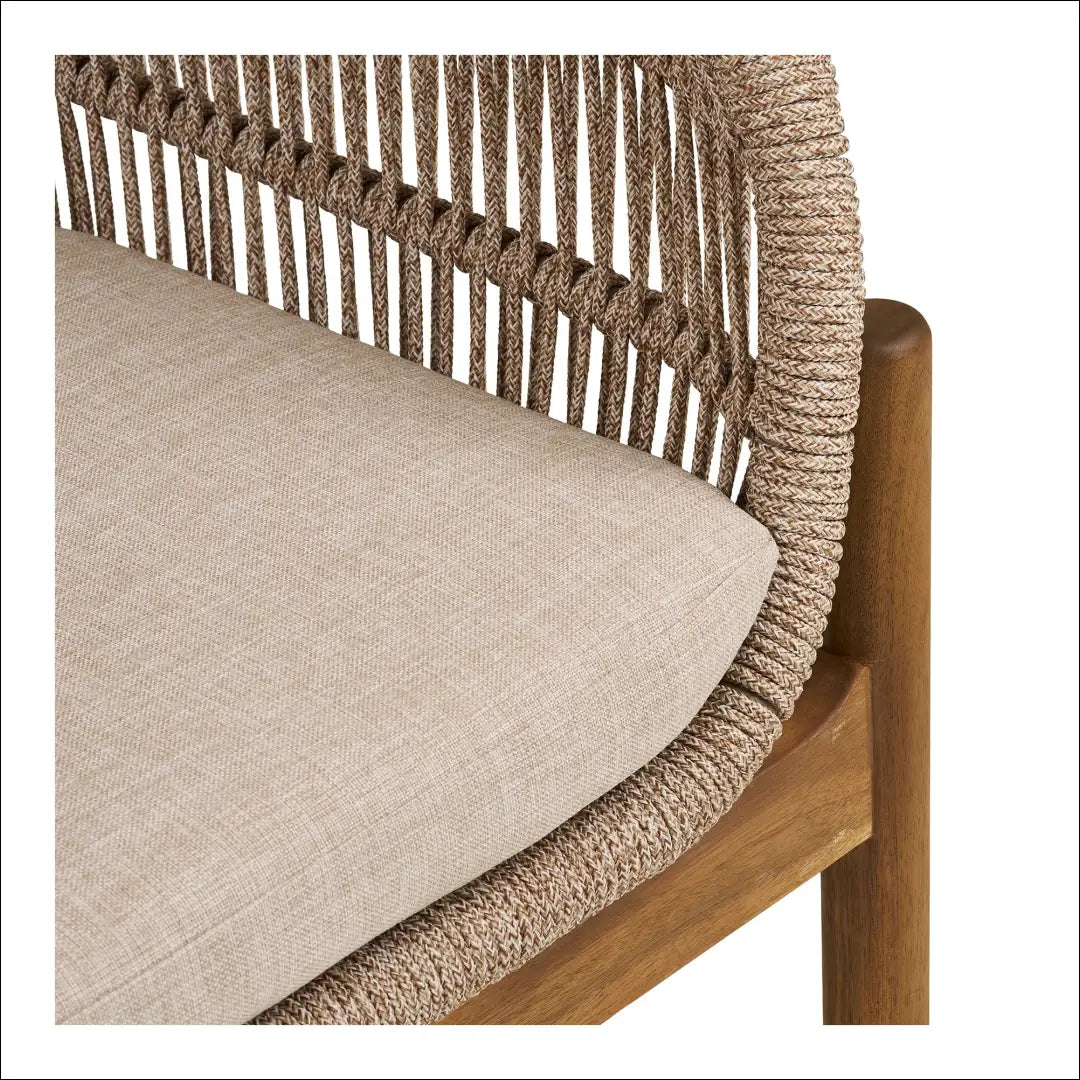 Valgomojo kėdė akacijos spalvos smėlio su pagalvėle RD1062 - €2 Dining chairs, nordic, Ruda / bežinė, under-25,