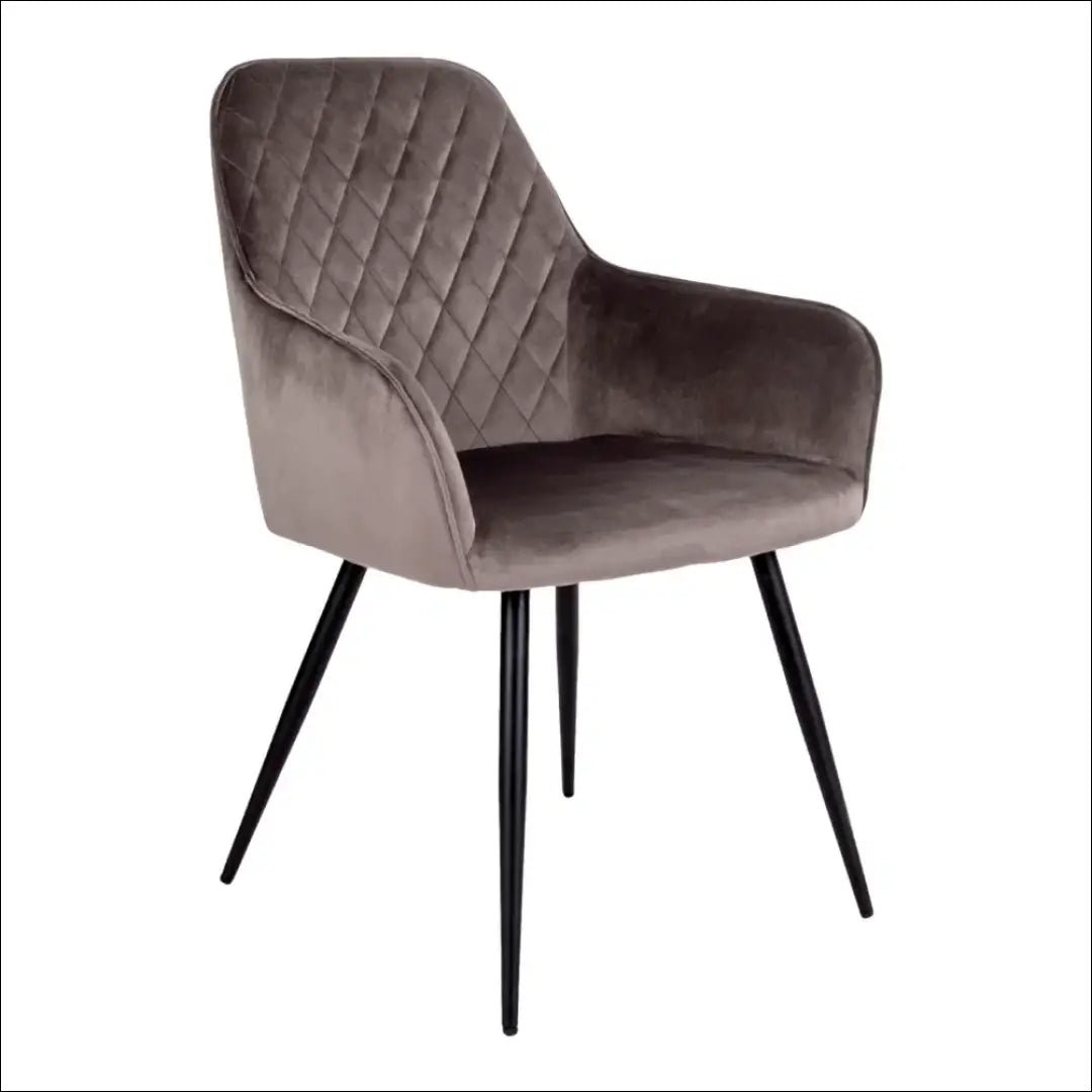Valgomojo kėdė aksomas grybo formos juodos kojelės RD016 - €116 Save 15% 100-200, Dining chairs, nordic, uzsakomi,