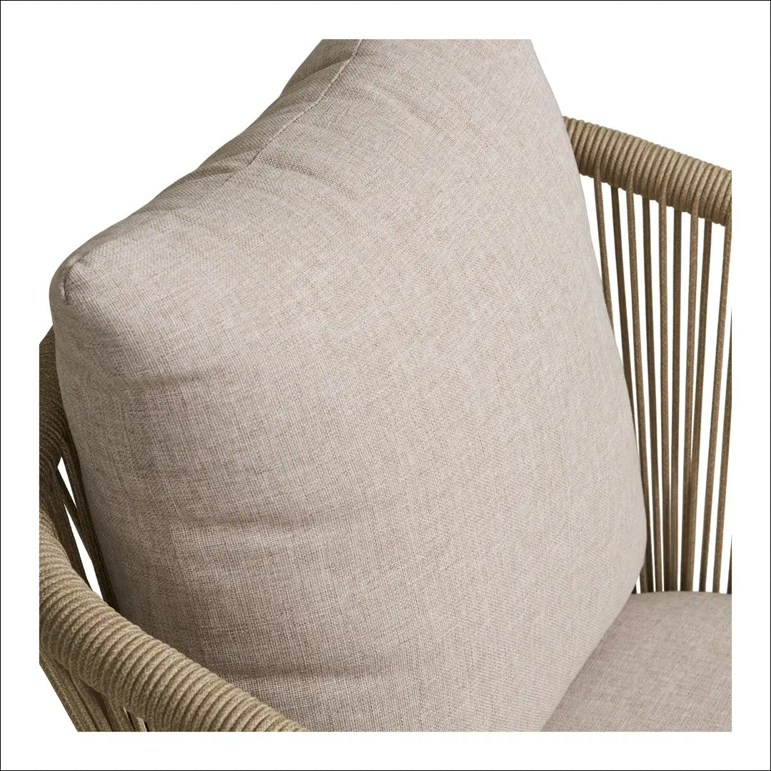 Valgomojo kėdė aliuminis/poliesteris smėlio spalvos su pagalvėle RD1053 - €128 Save 15% 100-200, Dining chairs, nordic,