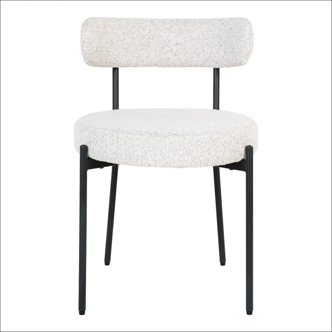 Valgomojo kėdė buklė balta juodos kojos RD031 - €87 Save 15% 50-100, Balta, Dining chairs, nordic, uzsakomi €50 to €100