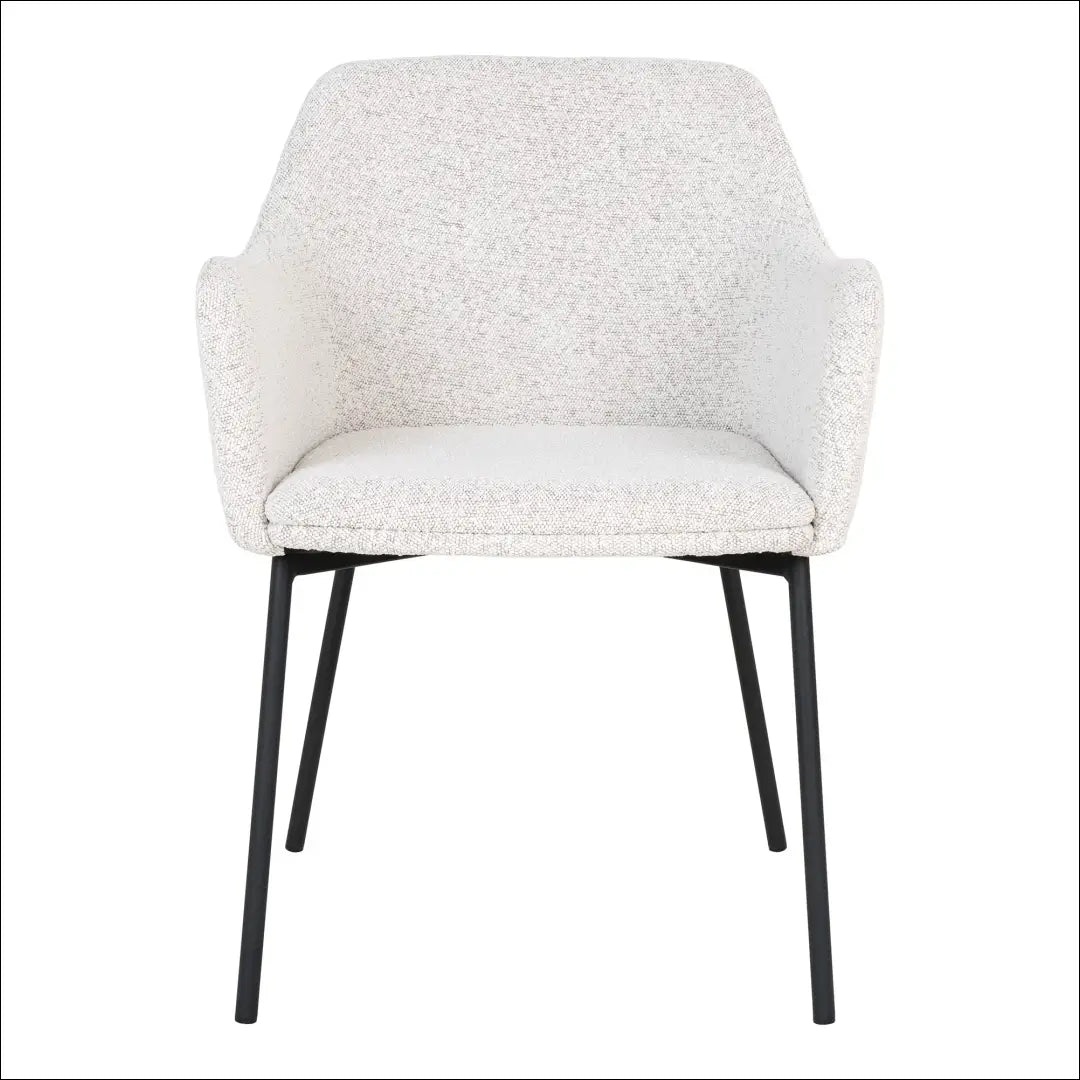 Valgomojo kėdė buklė balta juodos kojos RD032 - €140 Save 15% 100-200, Balta, Dining chairs, nordic, uzsakomi €100
