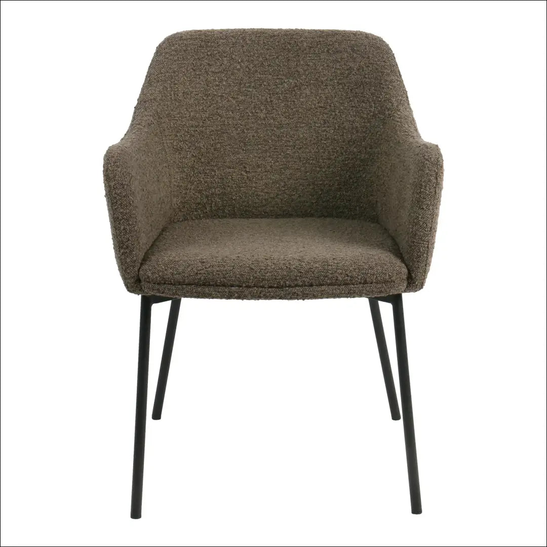 Valgomojo kėdė buklė ruda juodos kojelės RD033 - €140 Save 15% 100-200, Dining chairs, nordic, Ruda, uzsakomi €100